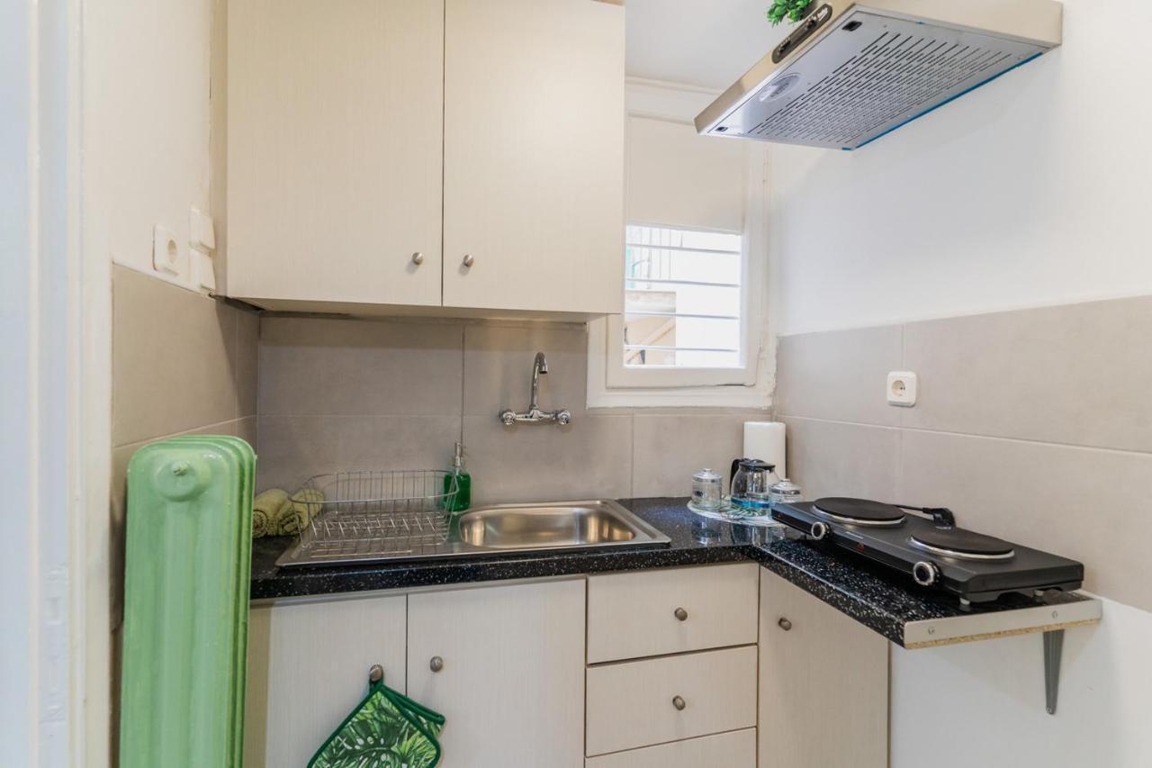 Green Boho Apartment Athén Kültér fotó
